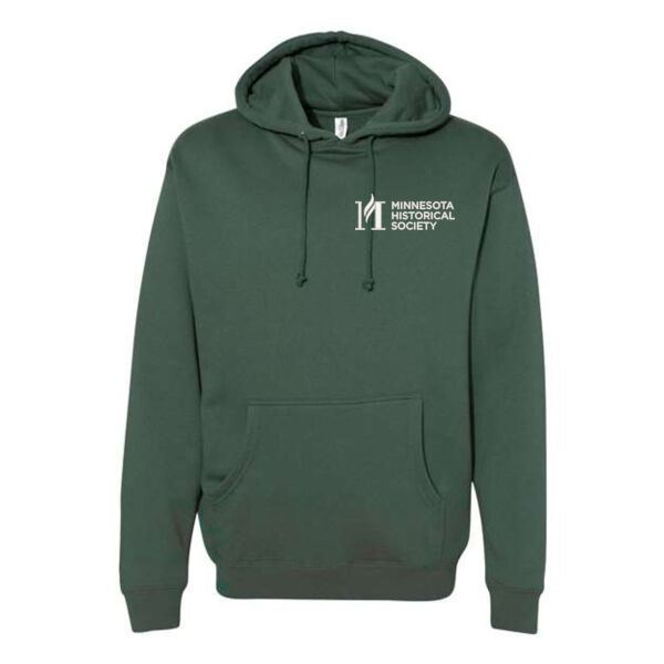 Unisex Heavyweight Hooded Sweatshirt - Embroidered Logos Thumbnail