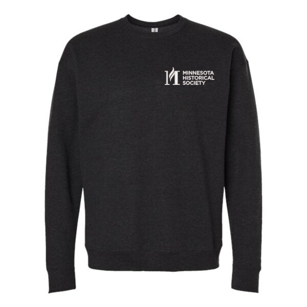 Unisex Fleece Crewneck Sweatshirt - Embroidered Logos Thumbnail