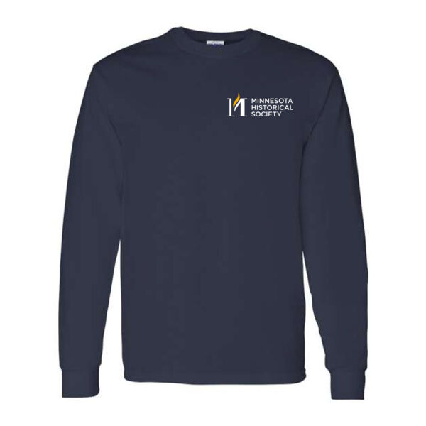 Unisex Heavy Cotton™ Long Sleeve T-Shirt - Printed Logos Thumbnail