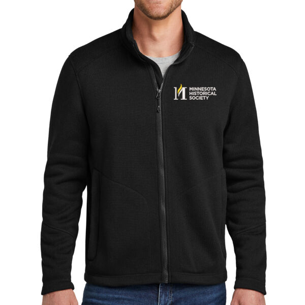 Port Authority® Arc Sweater Fleece Jacket - Embroidered Logos Thumbnail