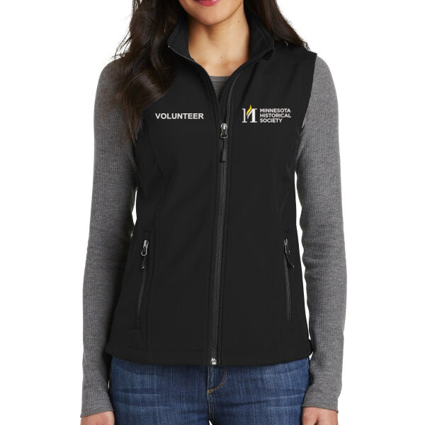 Port Authority® Women's Core Soft Shell Vest - Embroidered Logos Thumbnail