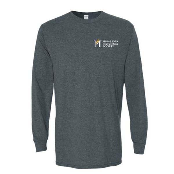 **CLOSEOUT ITEM** Heavy Cotton Long Sleeve T-Shirt - Printed Logos Thumbnail