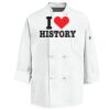 Eight Knot Button Chef Coat with Thermometer Pocket Thumbnail