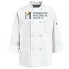 Eight Knot Button Chef Coat with Thermometer Pocket Thumbnail