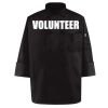 Black Knot Button Chef Coat Thumbnail